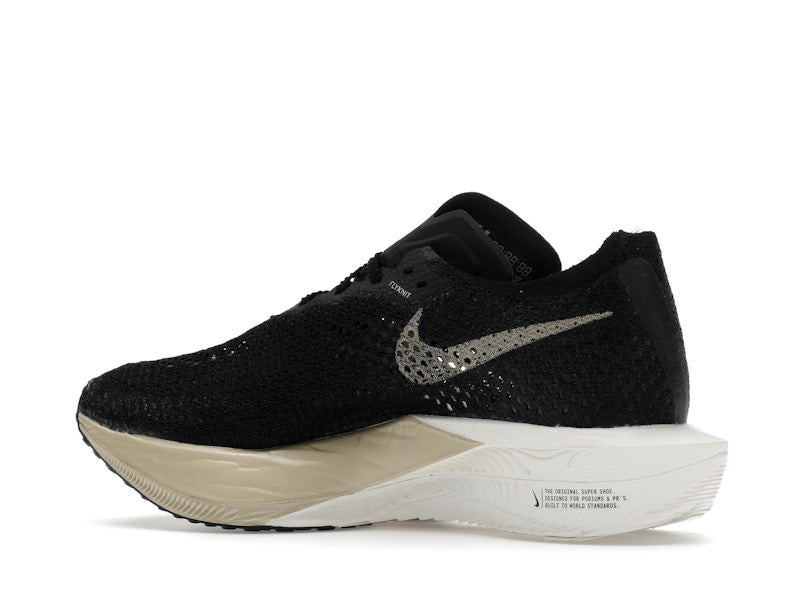 Nike ZoomX Vaporfly 3 Black Metallic Gold Grain (Women's)