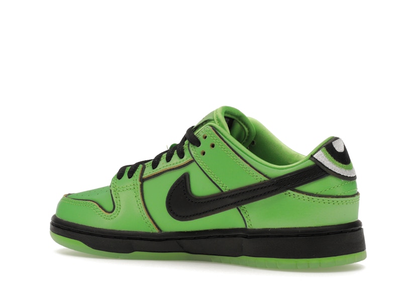 Nike SB Dunk Low The Powerpuff Girls Buttercup (PS)