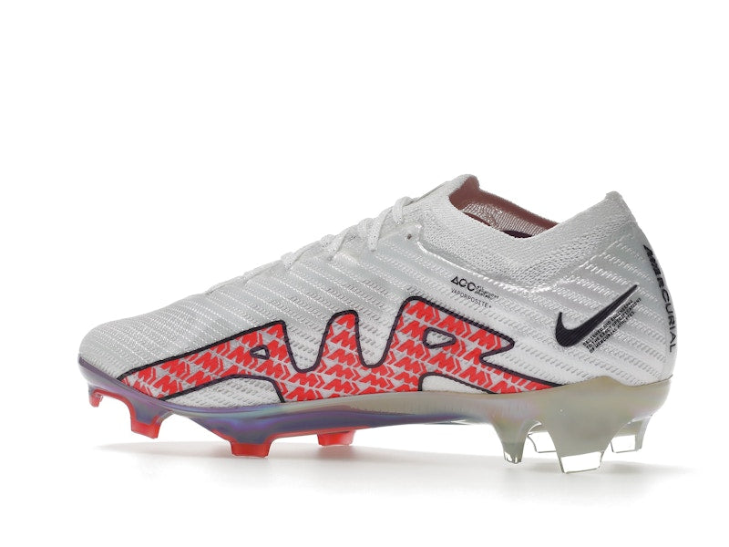 Nike Zoom Mercurial Vapor 15 Elite FG White Bright Crimson