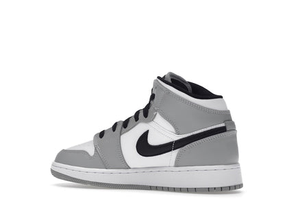 Jordan 1 Mid Light Smoke Grey (GS)