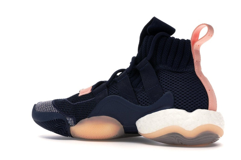 adidas Crazy BYW X Collegiate Navy Clear Orange