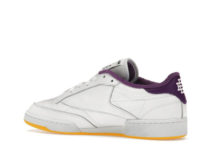 Reebok Club C 85 Eric Emanuel White Purple Yellow