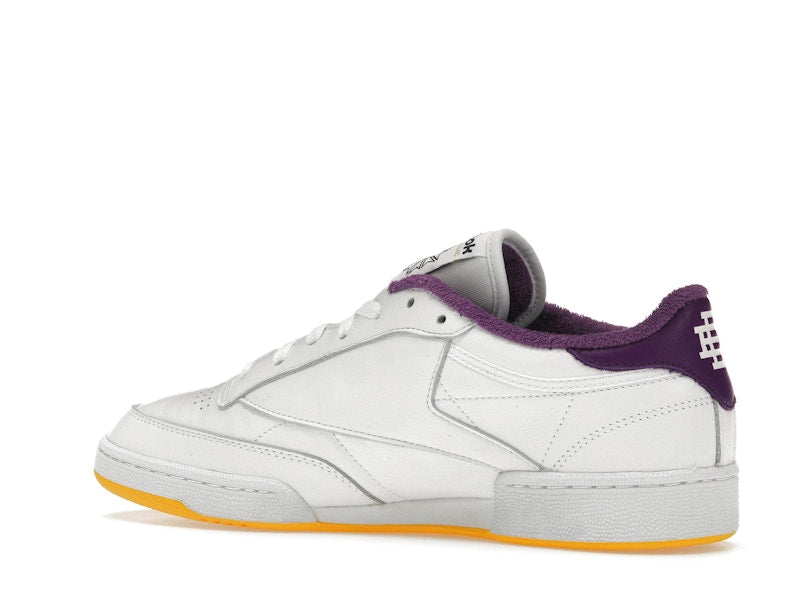 Reebok Club C 85 Eric Emanuel White Purple Yellow