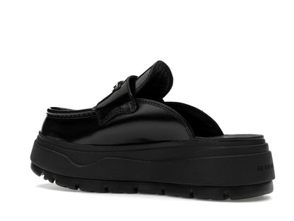 Jordan Mule Black Metallic Silver (Women's)
