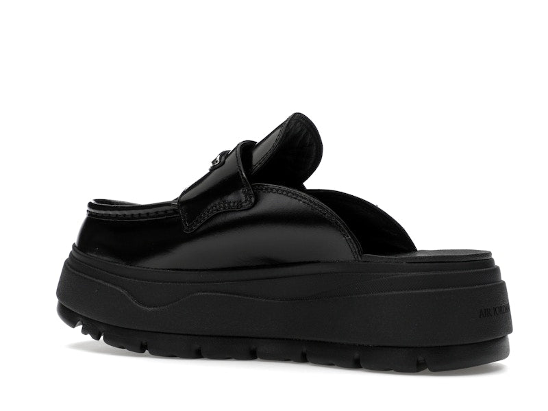 Jordan Mule Black Metallic Silver (Women's)