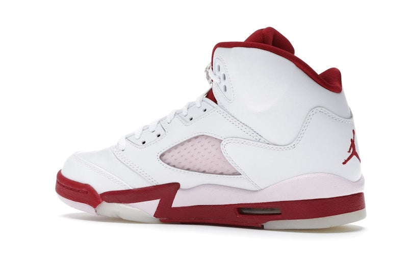 Jordan 5 Retro White Pink Red (GS)