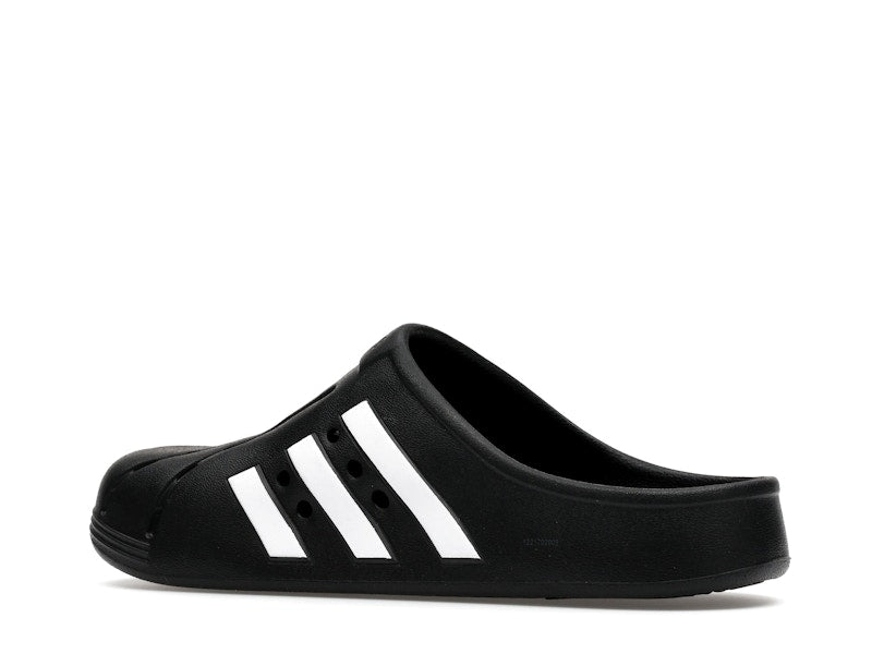 adidas Adilette Clogs Core Black Cloud White