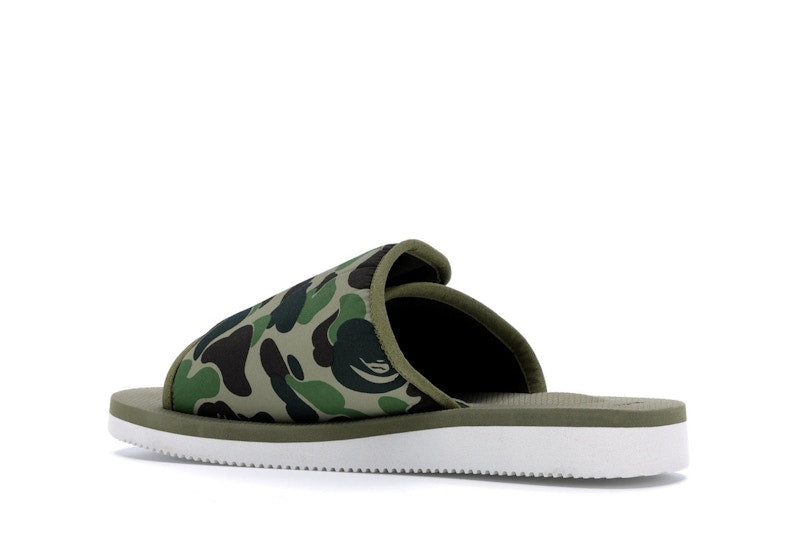 Suicoke x Bape ABC Kaw-Ape Green