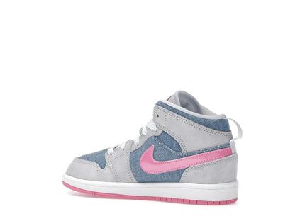 Jordan 1 Mid SE Denim Sequin (PS)