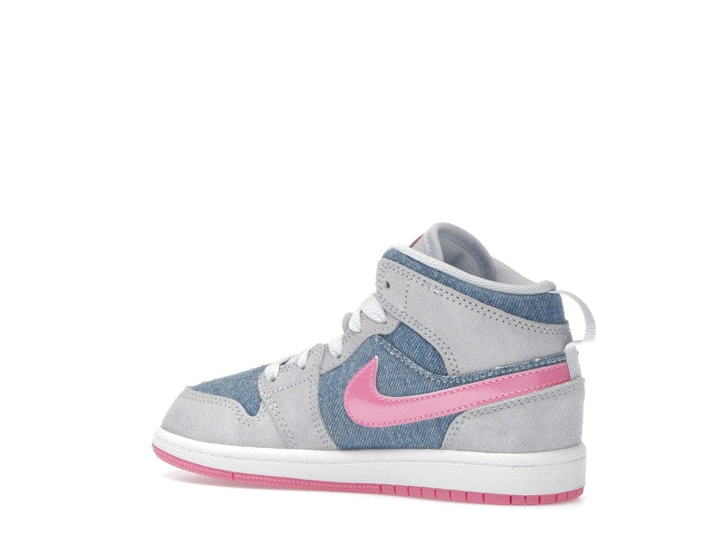 Jordan 1 Mid SE Denim Sequin (PS)