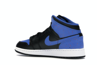 Jordan 1 Mid Royal Paint Splatter (GS)
