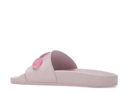 Burberry Logo Graphic Rubber Slide Pale Candy Pink (Women's)