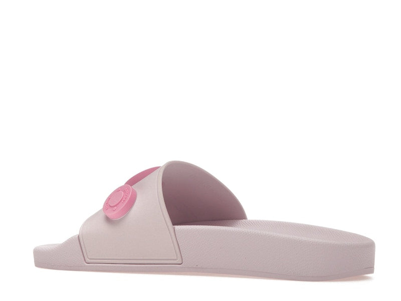 Burberry Logo Graphic Rubber Slide Pale Candy Pink (Women's)
