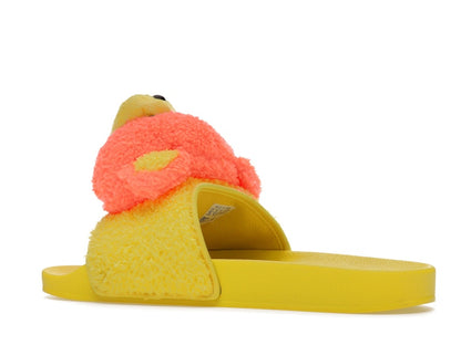 adidas JS Adilette Jeremy Scott Teddy Yellow