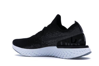 Nike Epic React Flyknit Black Dark Grey