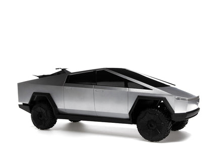 Hot Wheels x Tesla Cybertruck 1:10 Scale RC Car (2021 Version w/ Cyberquad)