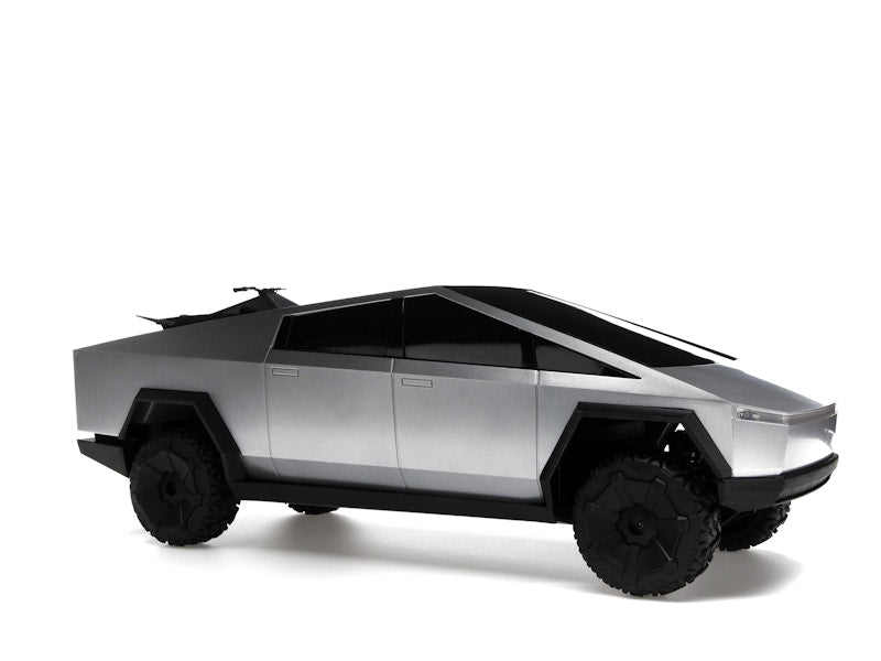 Hot Wheels x Tesla Cybertruck 1:10 Scale RC Car (2021 Version w/ Cyberquad)