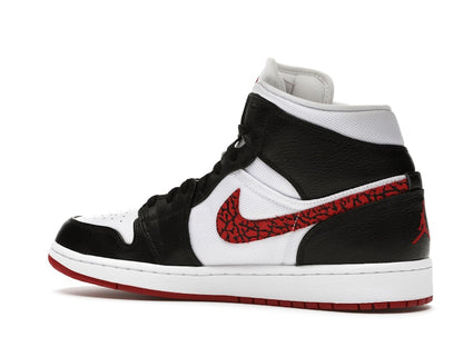Jordan 1 Phat White Red Black (Elephant Print)