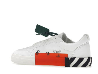 OFF-WHITE Vulc Low Canvas White Red Arrow Black