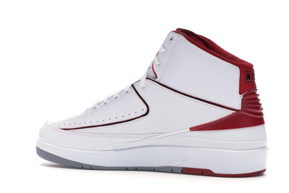 Jordan 2 Retro White Red (2014)