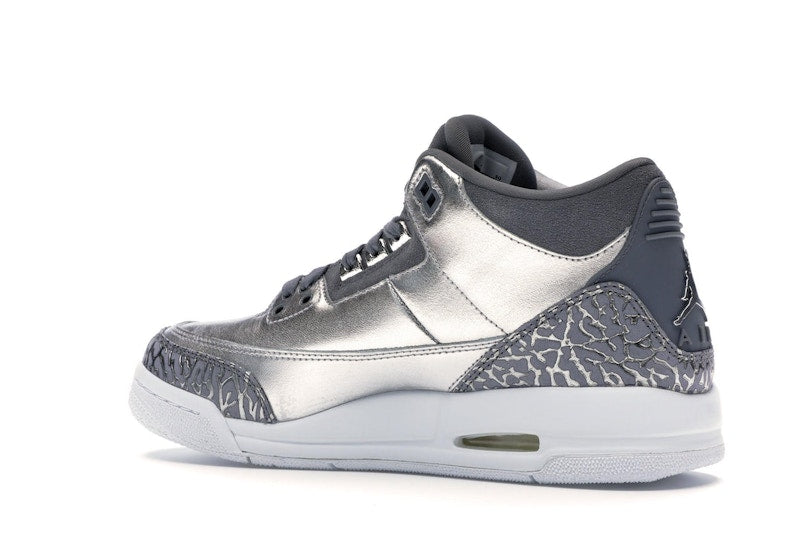 Jordan 3 Retro Premium Heiress Metallic Silver (GS)