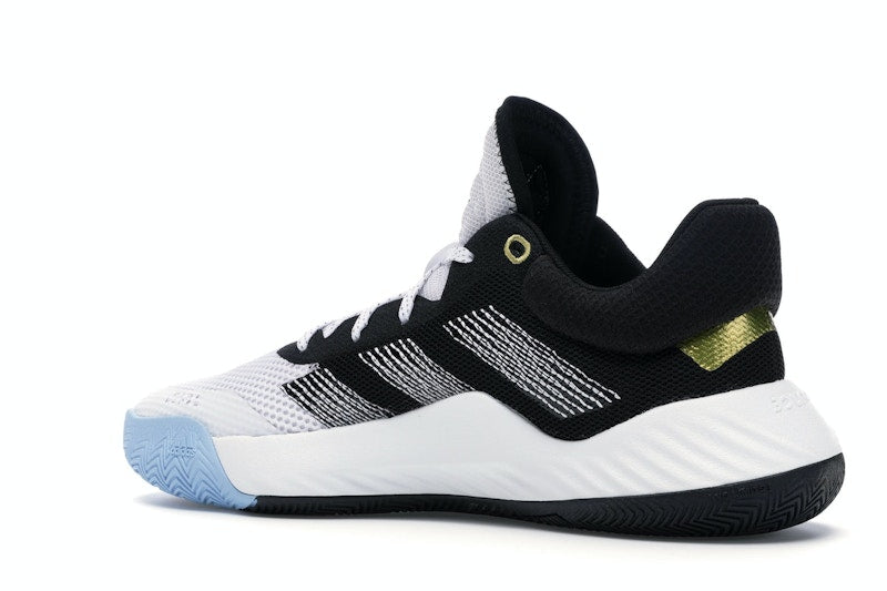 adidas D.O.N. Issue #1 White Black Gold Metallic