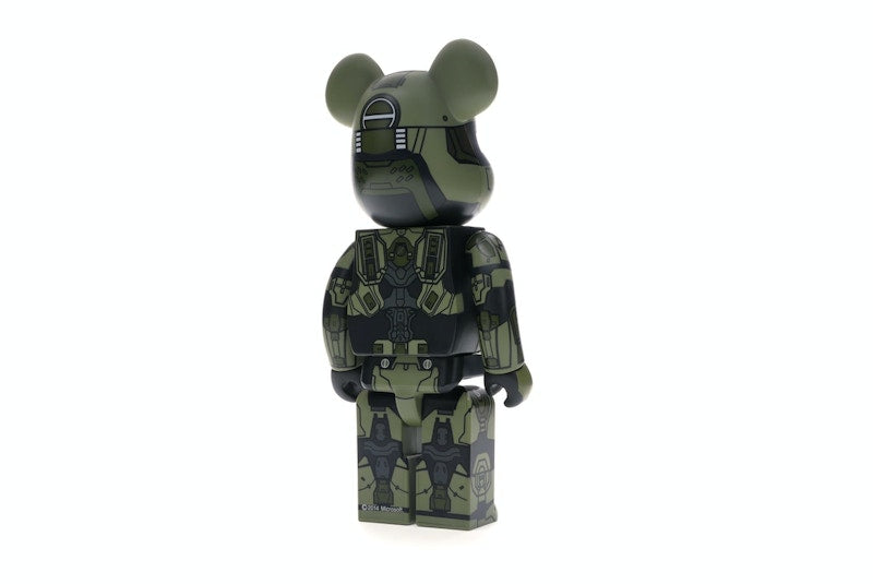 Bearbrick Halo Master Chief 400% Green