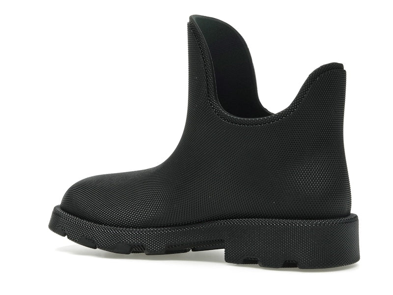 Burberry Marsh Round-Toe Ankle Boots Black