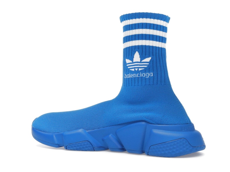 Balenciaga x adidas Speed Trainer Blue White