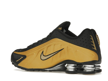 Nike Shox R4 Black Metallic Gold (Women's)