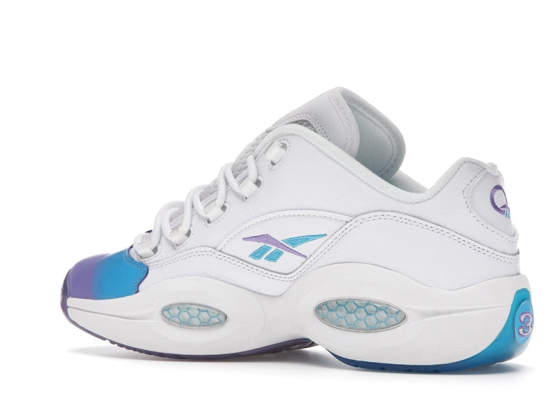 Reebok Question Low Radiant Aqua Hyper Purple
