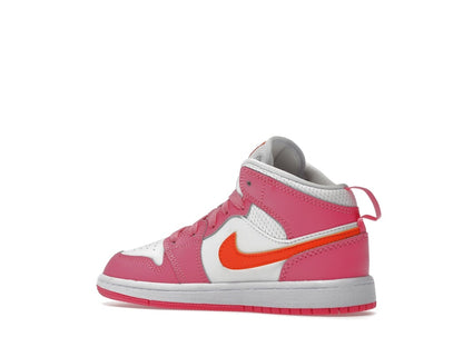 Jordan 1 Mid Pinksicle Safety Orange (PS)