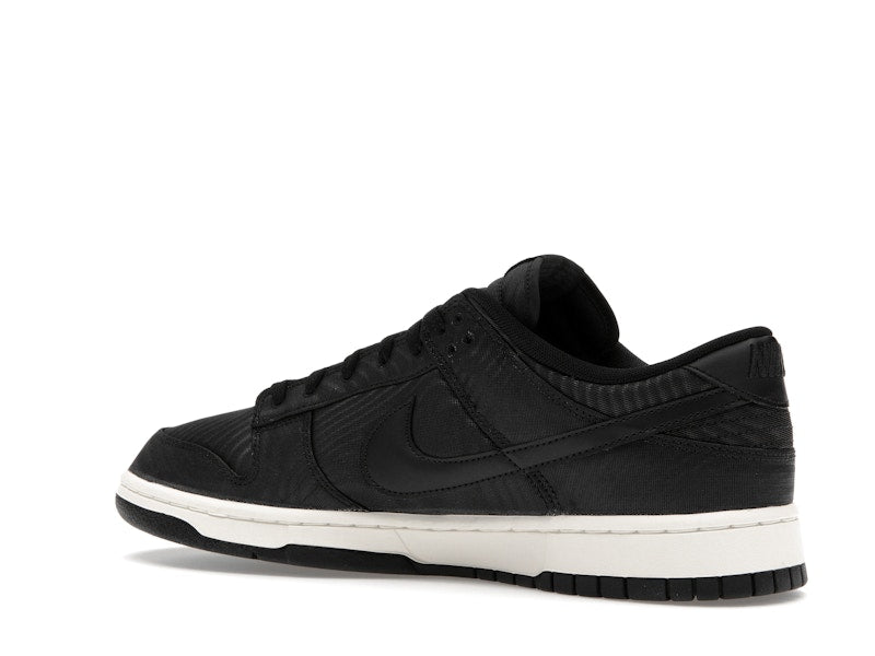 Nike Dunk Low Black Canvas