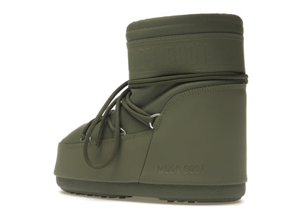 Moon Boot Icon Rubber Low Boot Khaki