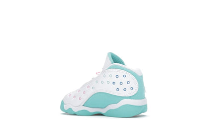 Jordan 13 Retro White Soar Green Pink (TD)