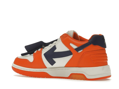 OFF-WHITE Out Of Office OOO Low Tops White Orange Blue