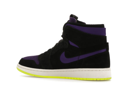 Jordan 1 High Zoom Air CMFT Black Court Purple Lemon Venom (Women's)
