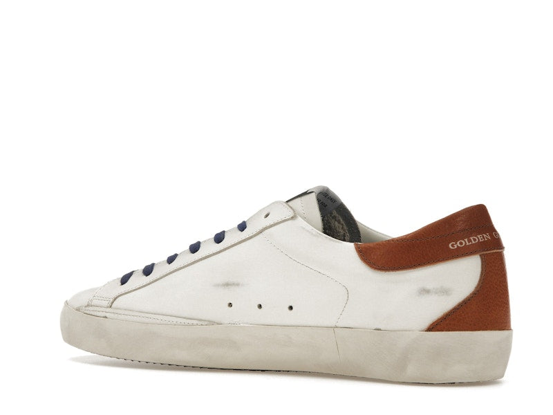 Golden Goose Super-Star White Ice Brown Blue