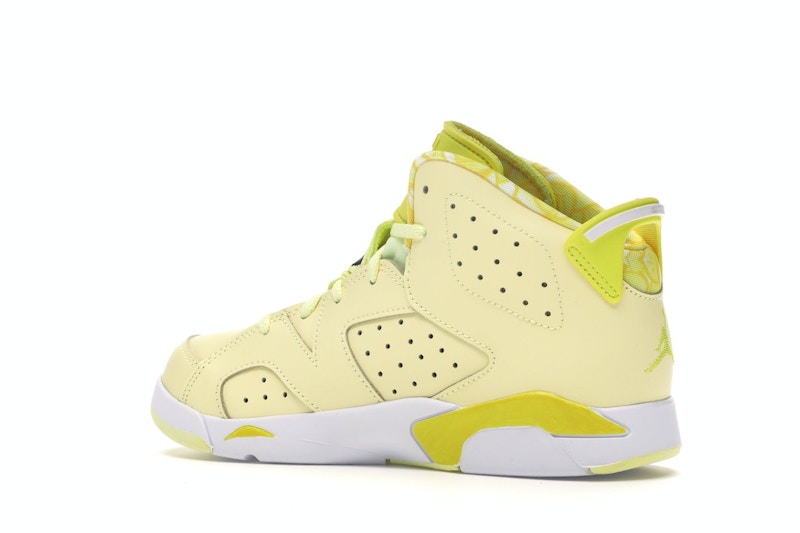 Jordan 6 Retro Dynamic Yellow Floral (PS)