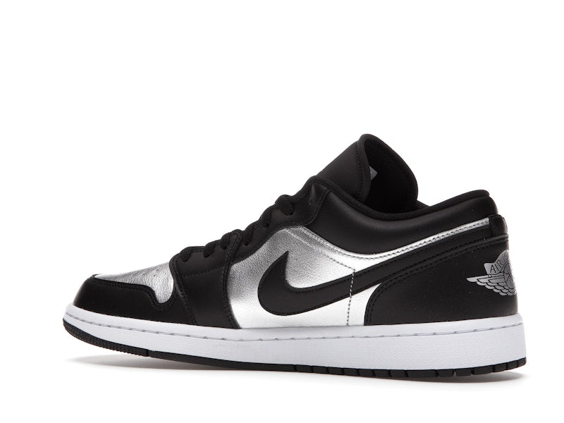 Jordan 1 Low SE Black Metallic Silver (Women's)