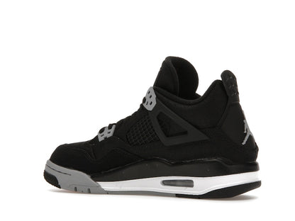 Jordan 4 Retro Black Canvas (GS)