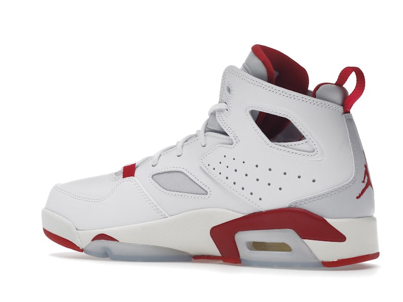 Jordan Flight Club 91 White Pure Platinum Sail Mystic Hibiscus