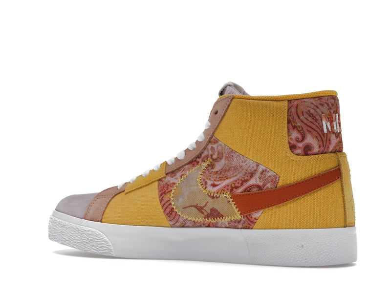 Nike SB Zoom Blazer Mid Premium Floral Paisley Sanded Gold