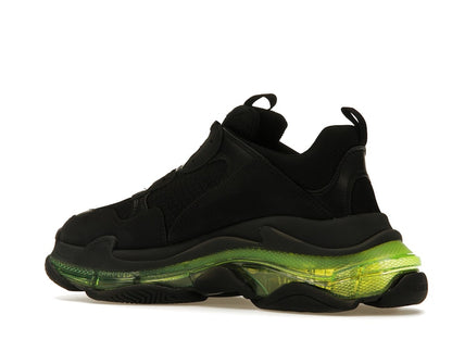 Balenciaga Triple S Black Yellow Fluo