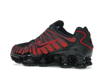 Nike Shox TL Black University Red Gradient
