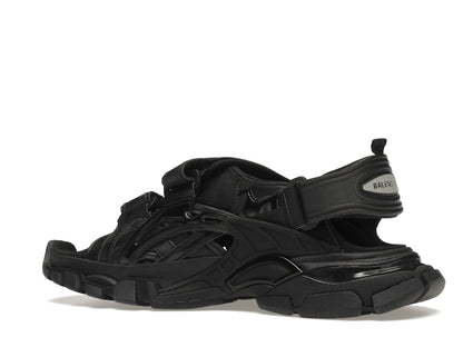 Balenciaga Track Sandal Black