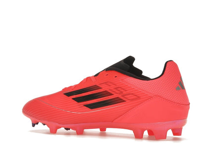 adidas F50 League Firm/Multi-Ground Turbo Aurora Black Platinum Metallic