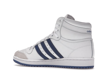 adidas Top Ten White Crew Blue