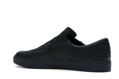 Nike SB Zoom Stefan Janoski Slip RM Crafted Woven Black