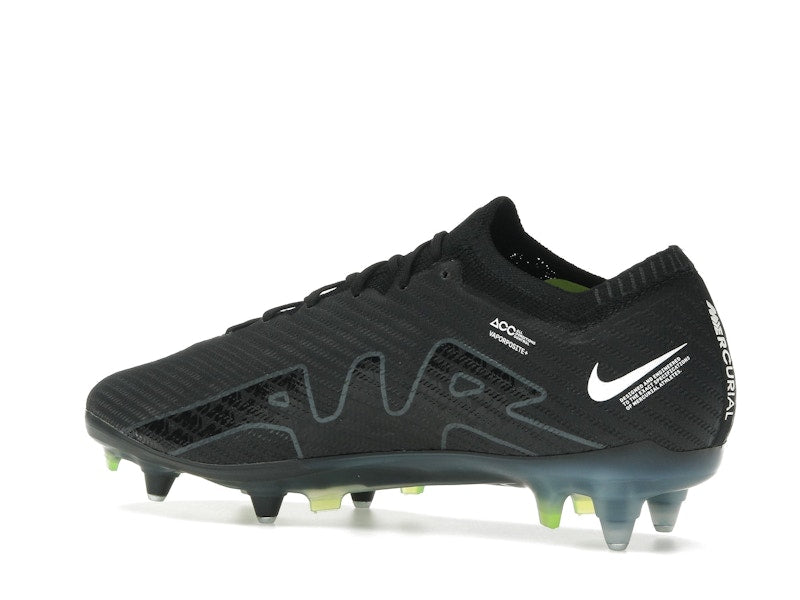 Nike Zoom Mercurial Vapor 15 Elite SG-Pro Anti-Clog Traction Black White Volt